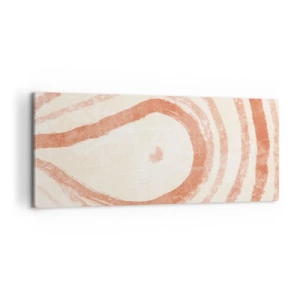 Vászonkép - Korallkörök - kompozíció - 100x40 cm