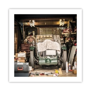 Poszter - Vissza a múltba - 50x50 cm