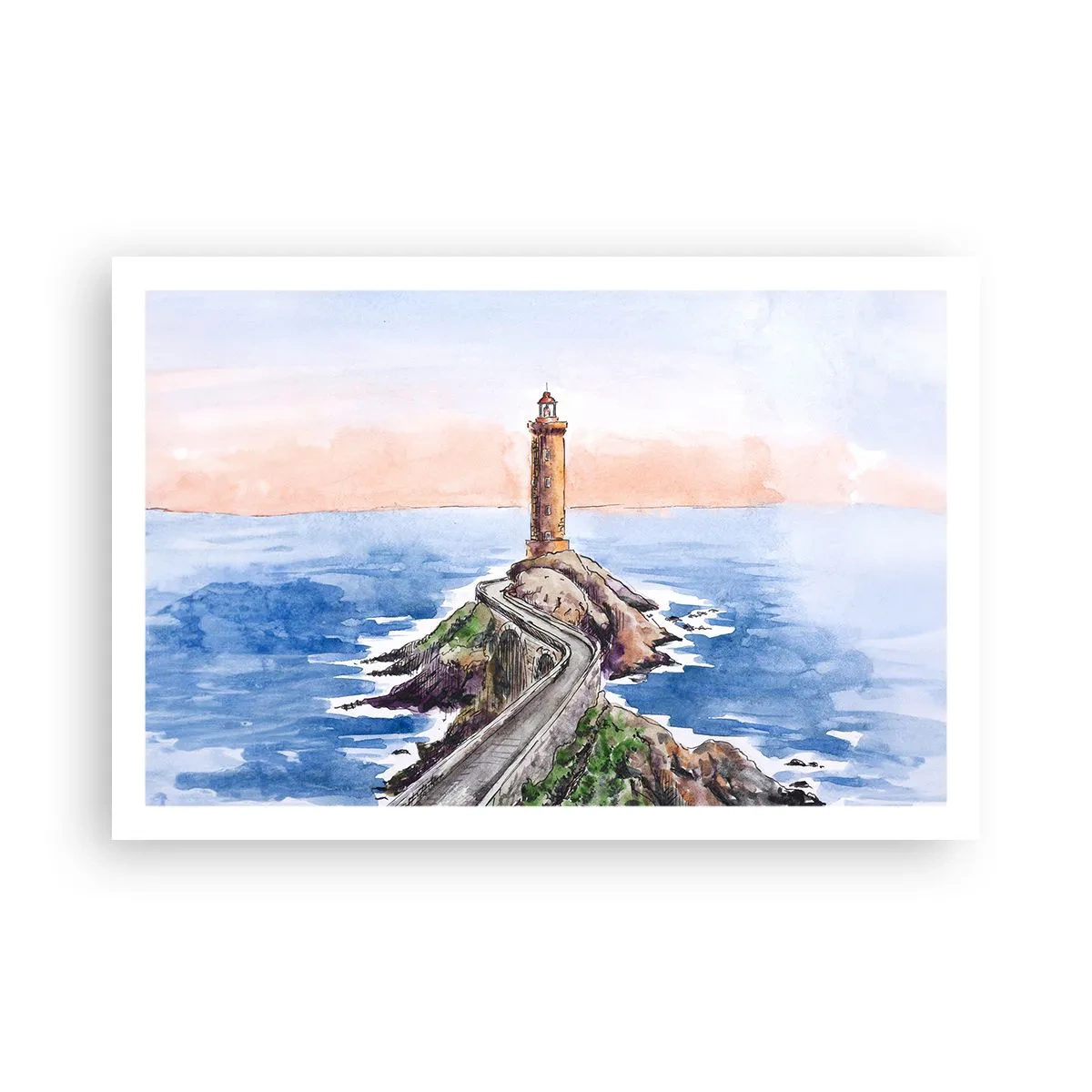 Poszter - Szemben a tengerrel - 91x61 cm