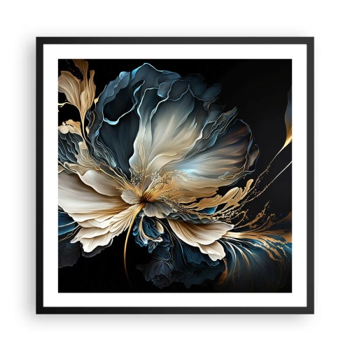 Poszter fehér keretben - Mesebeli páfrányvirág - 60x60 cm