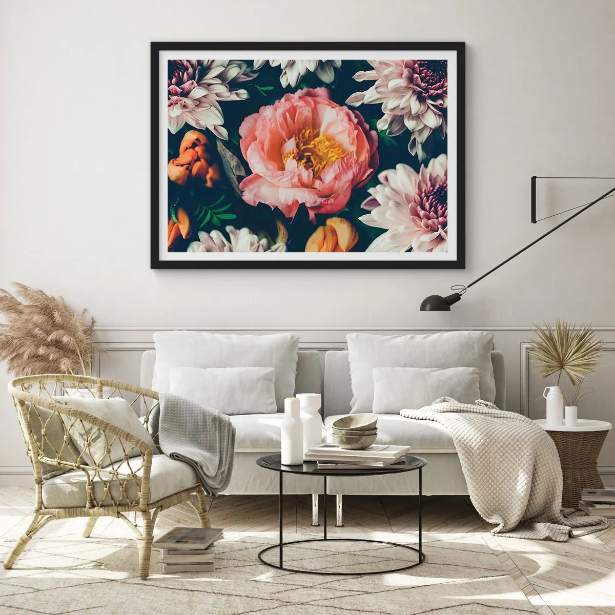 Poszter fehér keretben - Barokk pompával - 70x50 cm