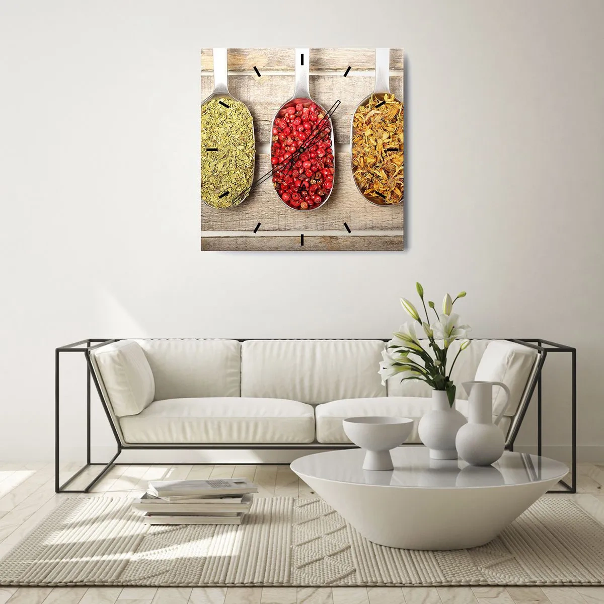 Falióra, Óra - Konyhai varázslat - 30x30 cm