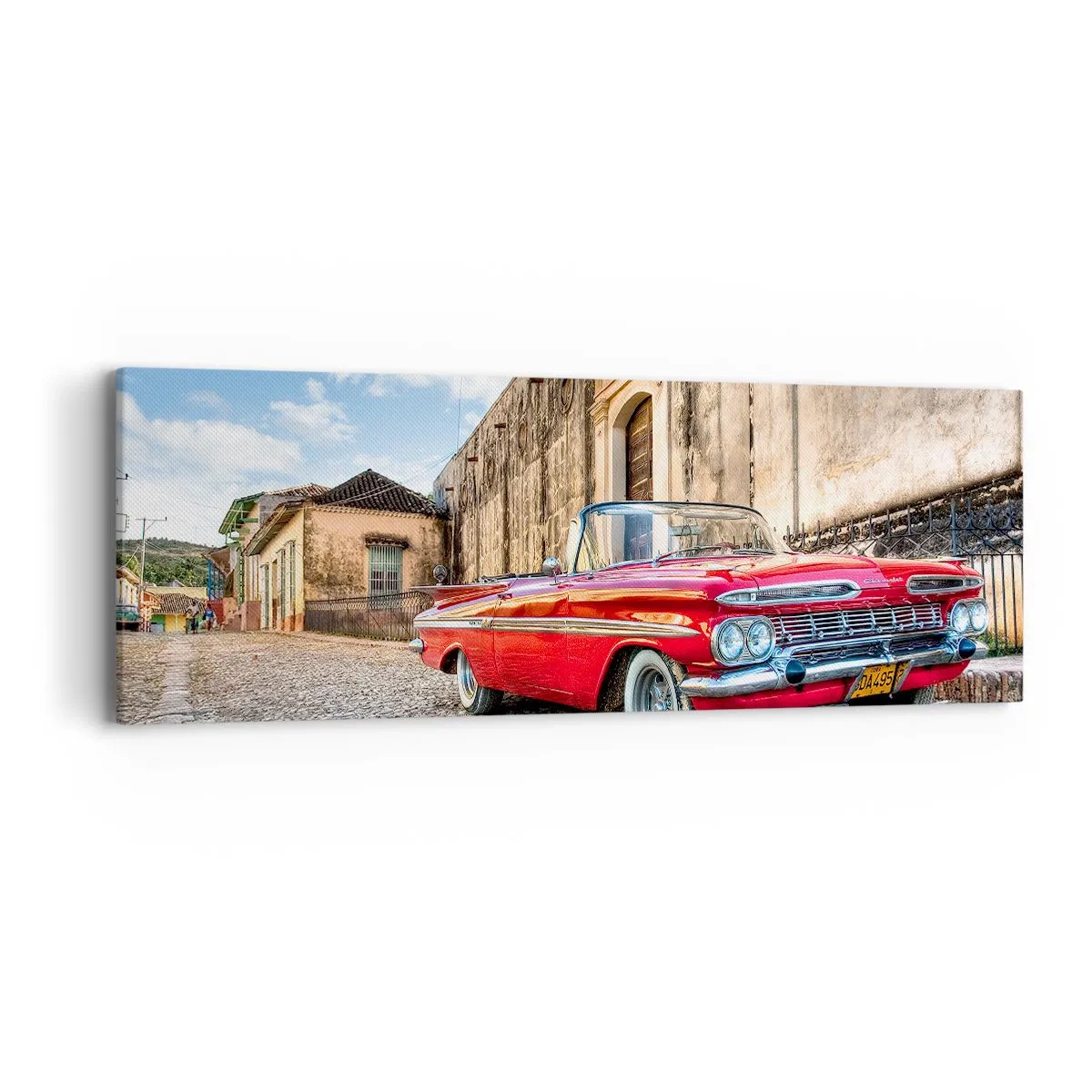 Vászonkép - Kubai érzelmek - 90x30 cm
