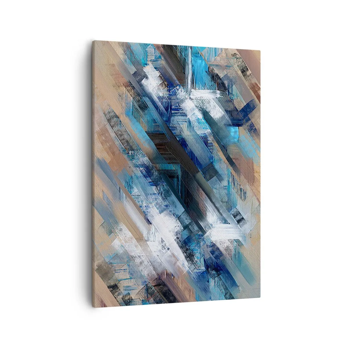 Vászonkép - Kék ferdén - 50x70 cm