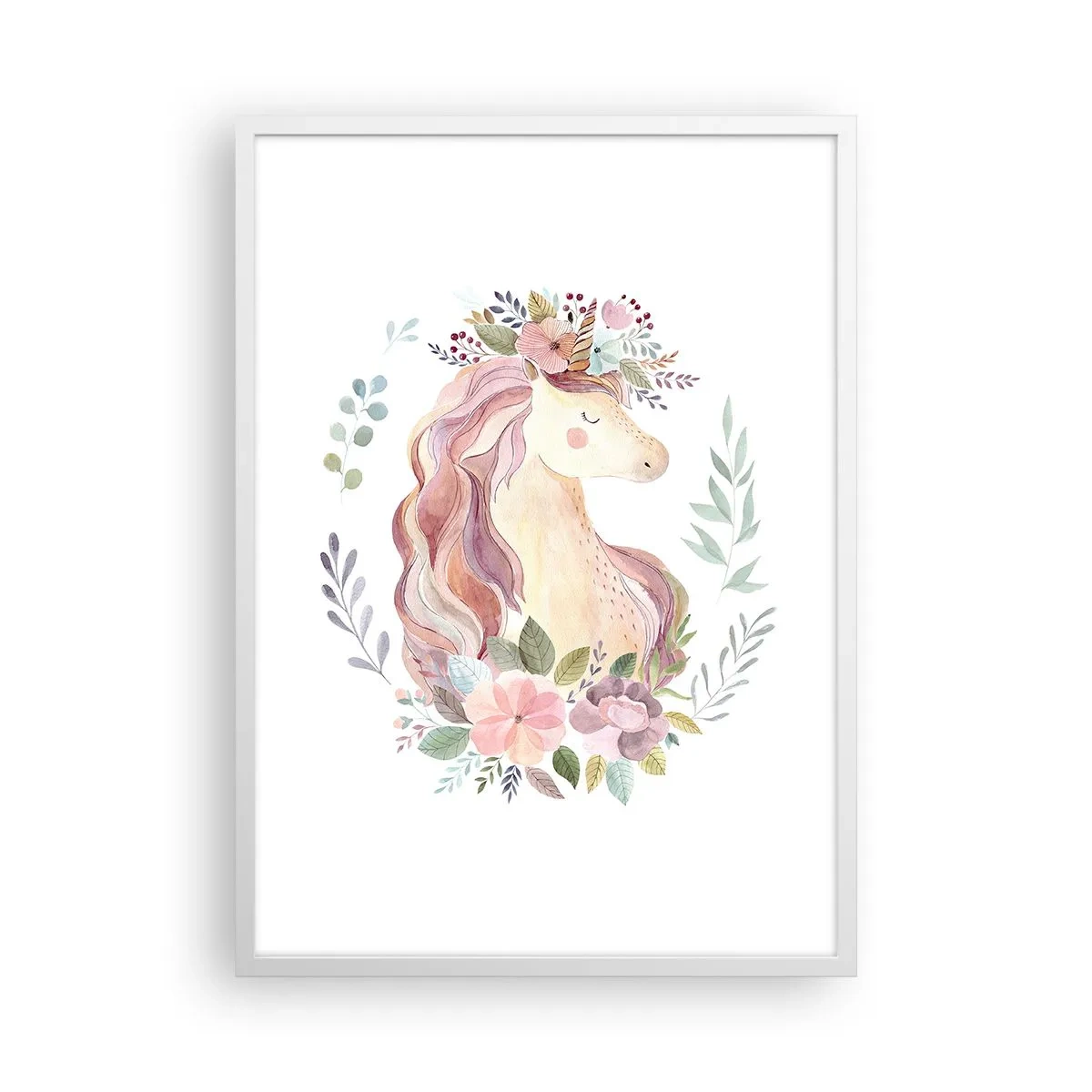 Poszter fekete keretben - Meghívás a tündérmesék világába - 50x70 cm