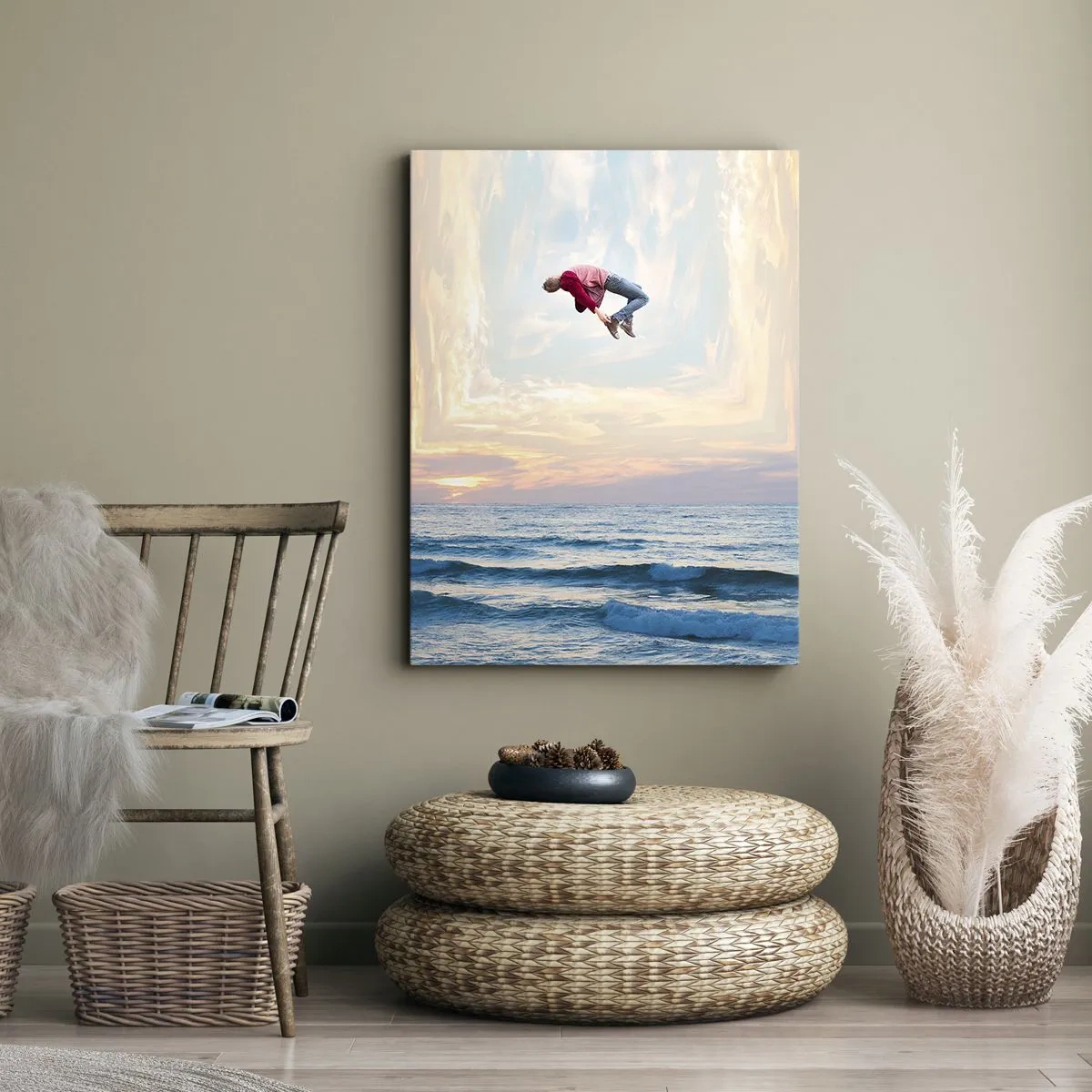 Vászonkép - Egy másik dimenzióba - 80x120 cm