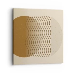 Vászonkép - A geometriai formák eredetéről - 30x30 cm