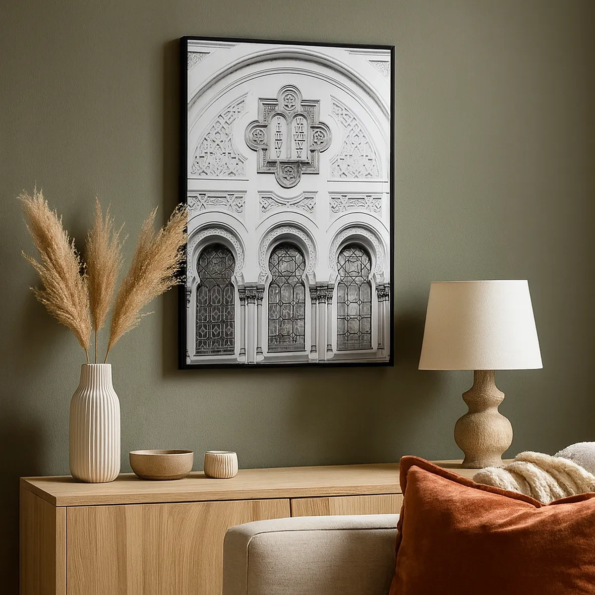 Vászonkép - A kultúrák határán - 50x70 cm