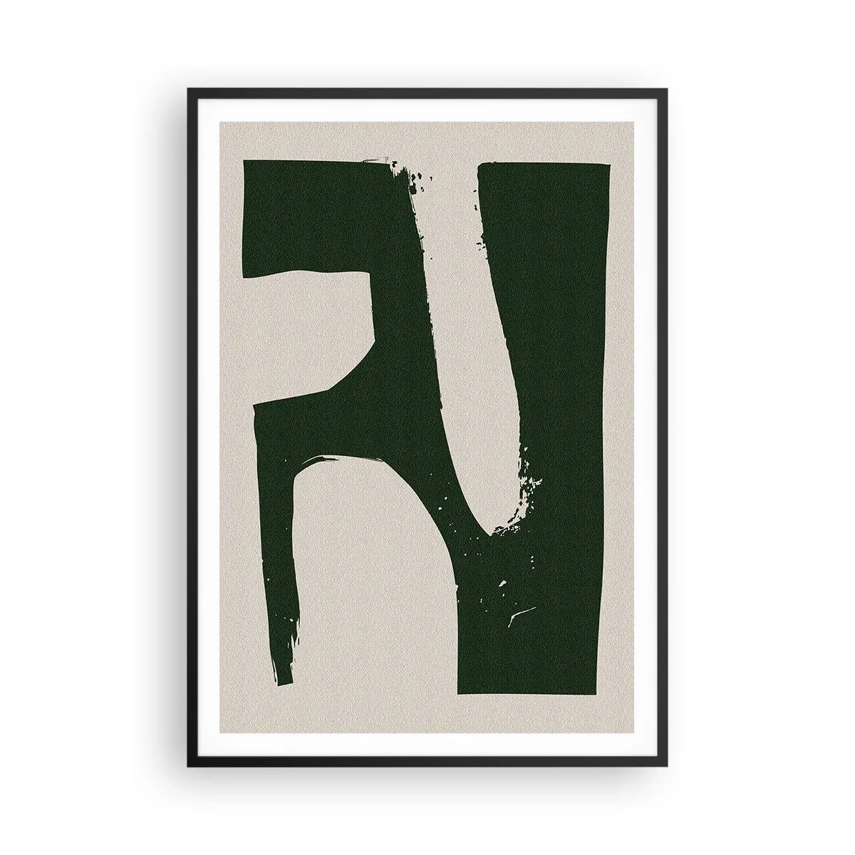 Poszter fehér keretben - Fehér öblök - 70x100 cm