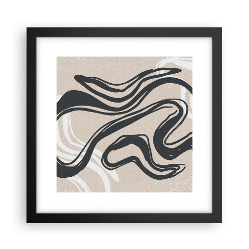 Poszter fehér keretben - Megsokszorozott kifejezés - 30x30 cm