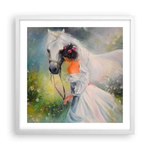 Poszter fekete keretben - Mint egy szép álomból - 50x50 cm