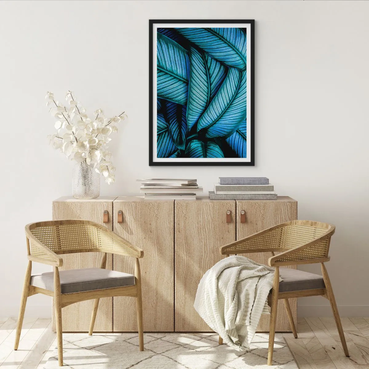 Poszter fehér keretben - Életvonalak - 61x91 cm