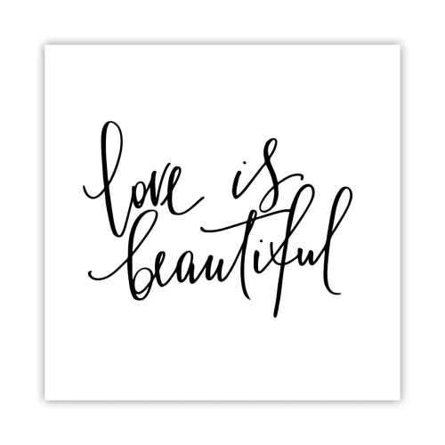 Poszter - Olvass és ismételj - 40x40 cm