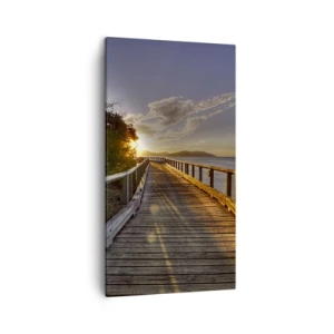 Vászonkép - Menj, menj a nap felé - 45x80 cm