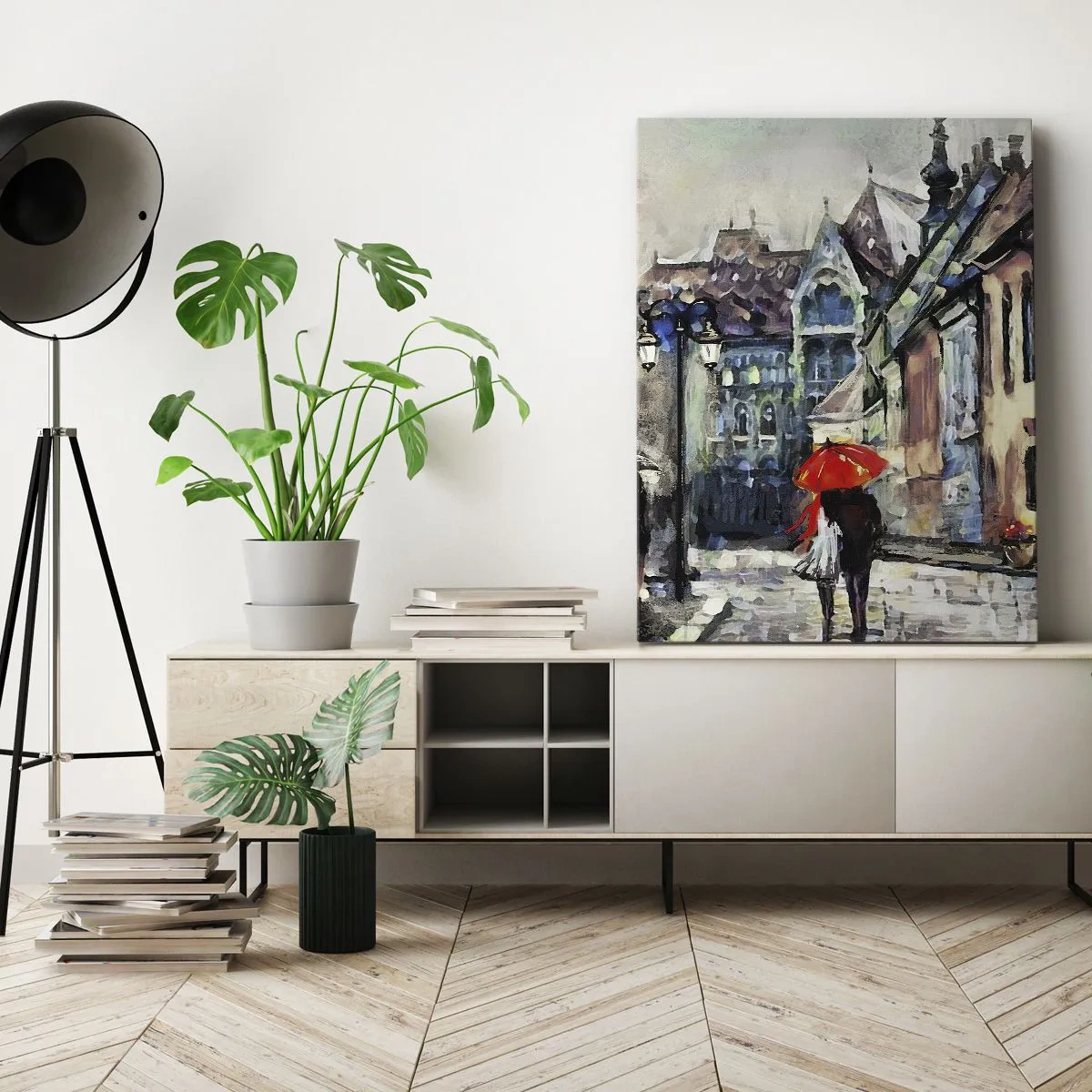 Vászonkép - Eső a kettőjüknek - 50x70 cm