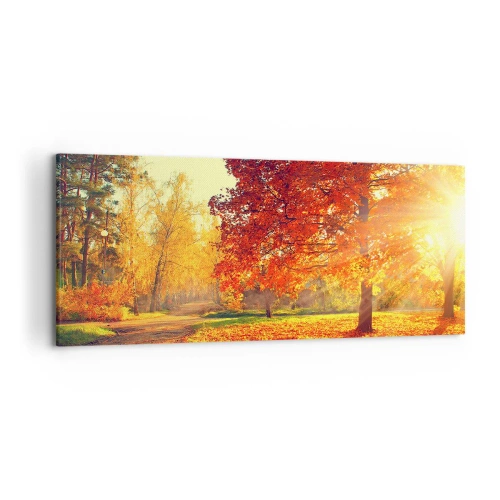 Vászonkép - A vörös gyönyörű - 120x50 cm