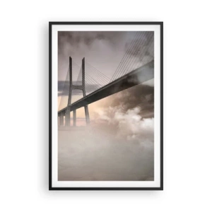 Poszter fehér keretben - A nem létező folyó mentén - 61x91 cm