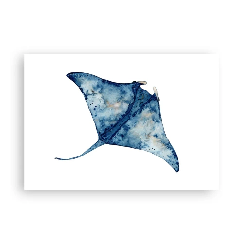 Poszter - Élet kékben - 100x70 cm