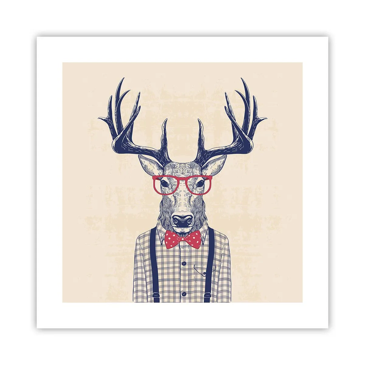 Poszter - Mókás extravagancia - 40x40 cm