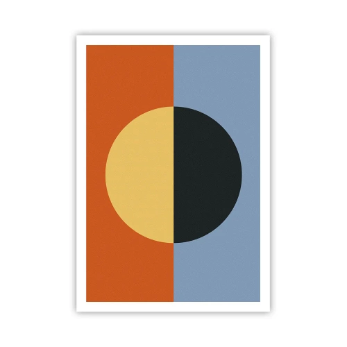 Poszter - A meleg és a hideg kompozíciója - 70x100 cm