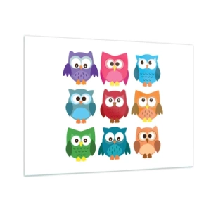 Üveg kép - Jó móka másnak lenni - 100x70 cm