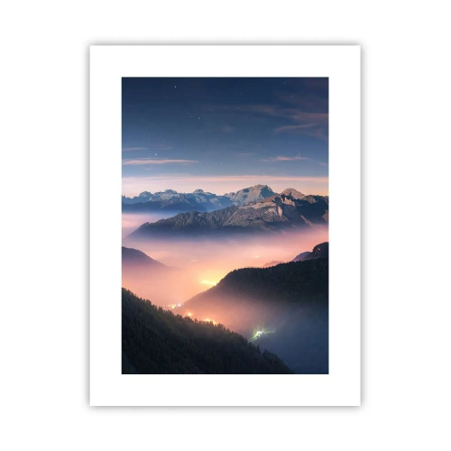 Poszter - Fény a völgyekben - 30x40 cm
