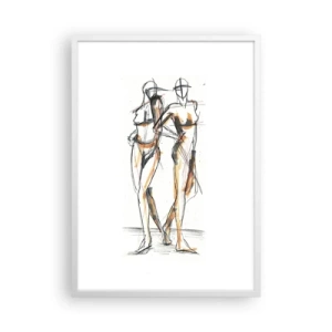 Poszter fekete keretben - A kegyelem tanulmánya - 50x70 cm