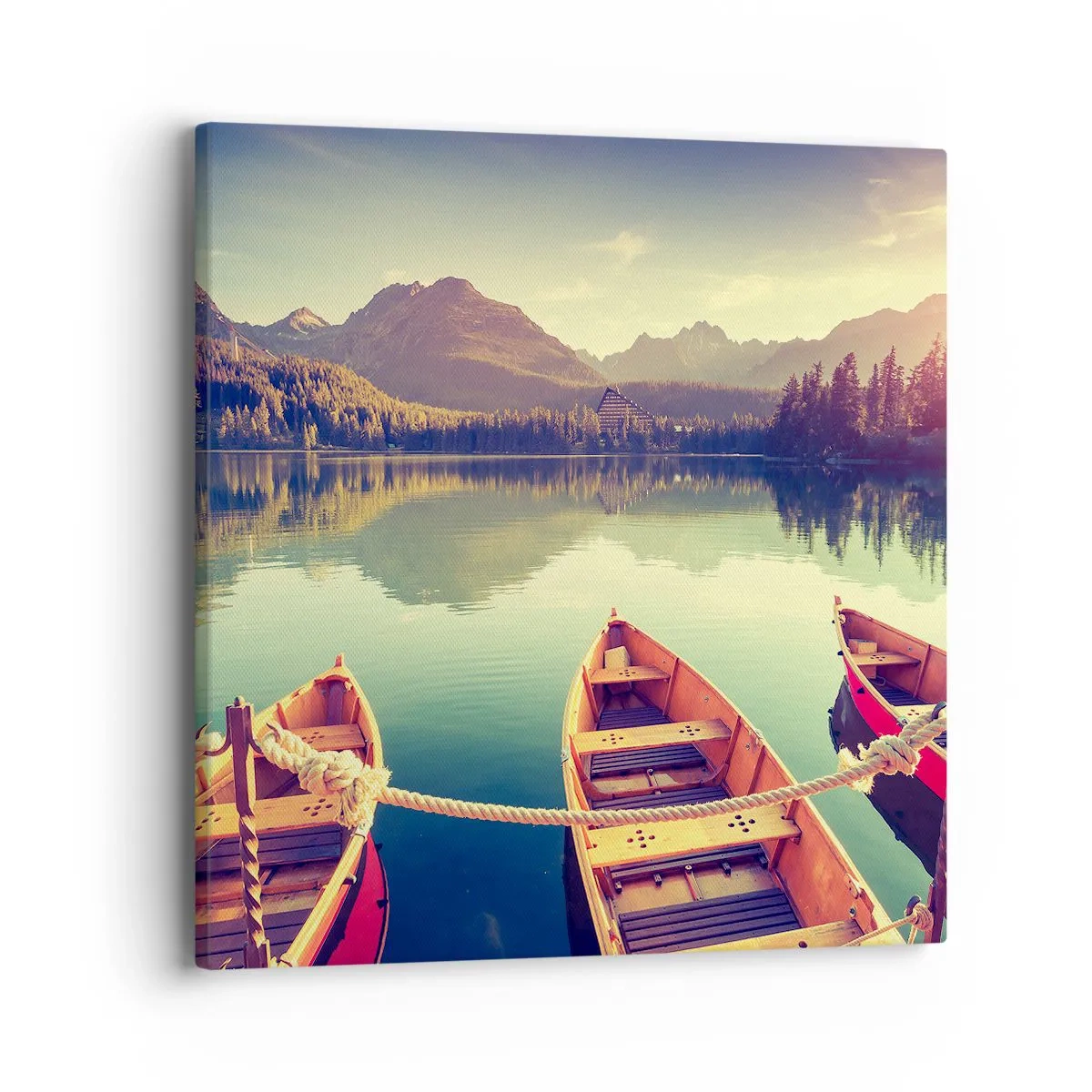 Vászonkép - Élni az ő törvényei szerint - 40x40 cm