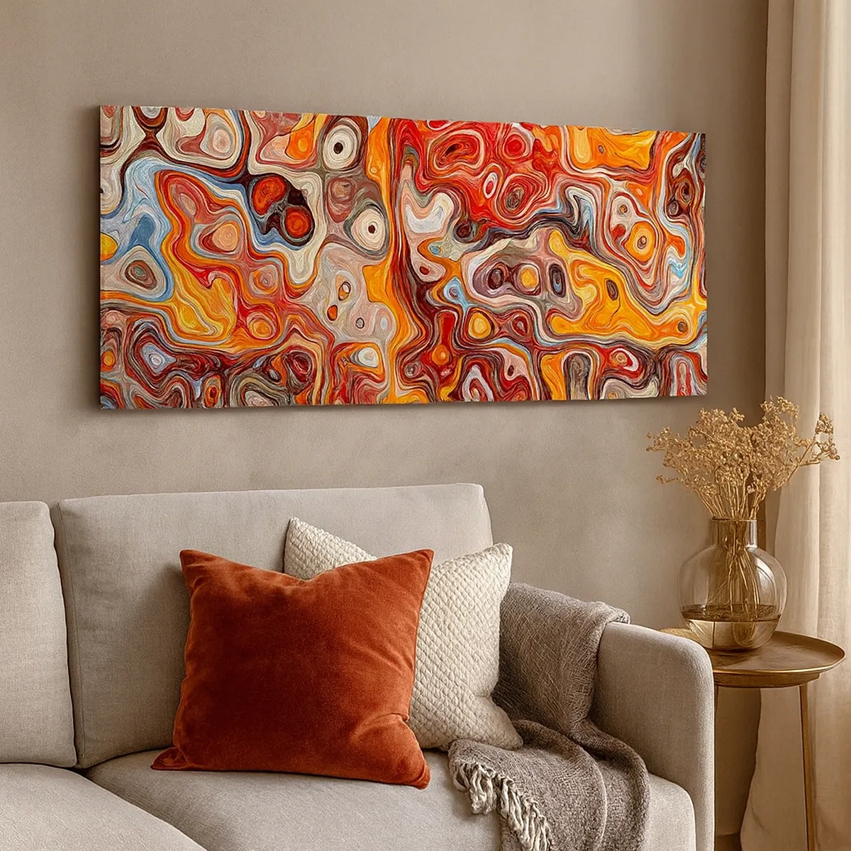 Vászonkép - Hogyha a diók a mézben olvadnának - 30x30 cm