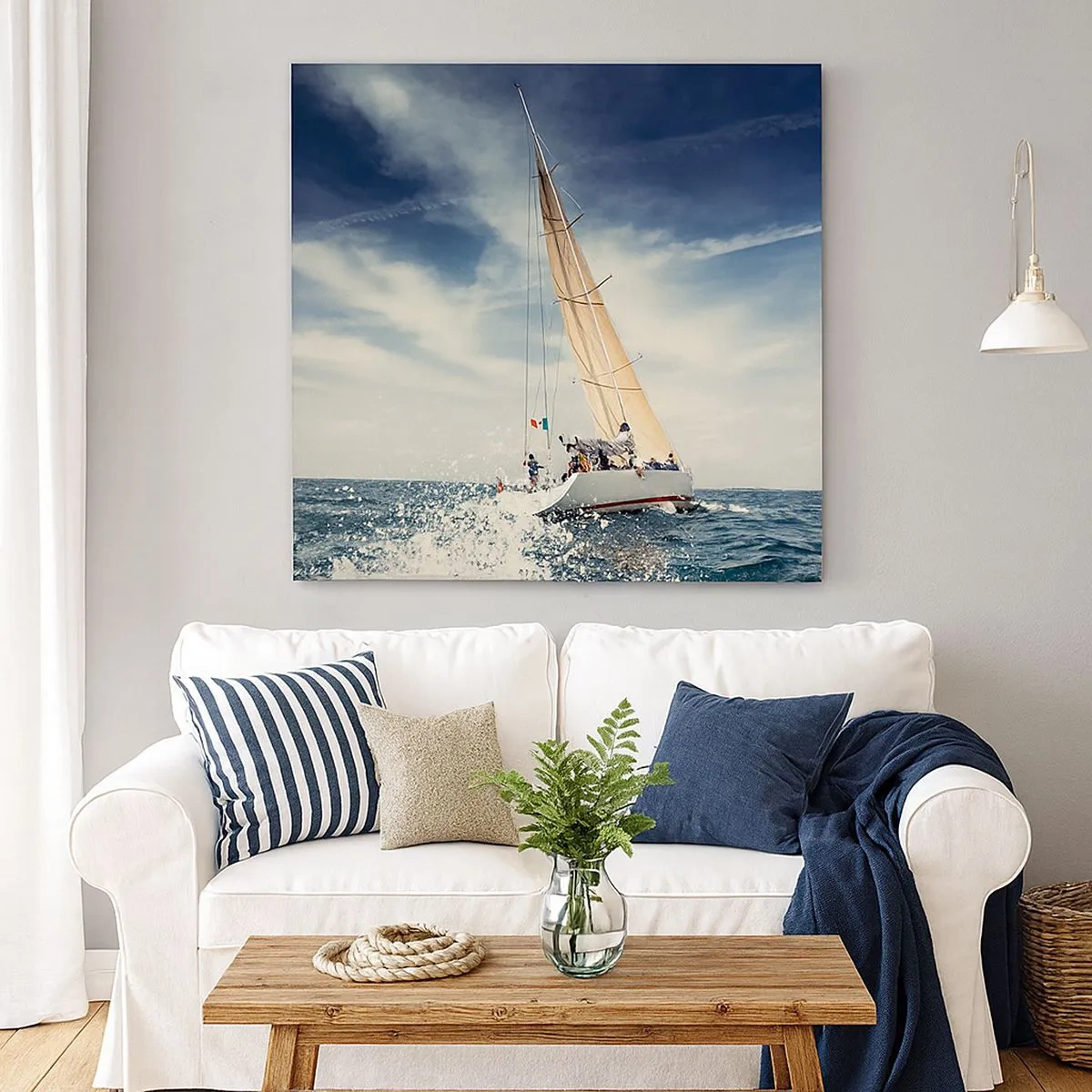 Vászonkép - Nem érnek utol! - 30x30 cm