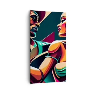Vászonkép - A szív ritmusában - 55x100 cm