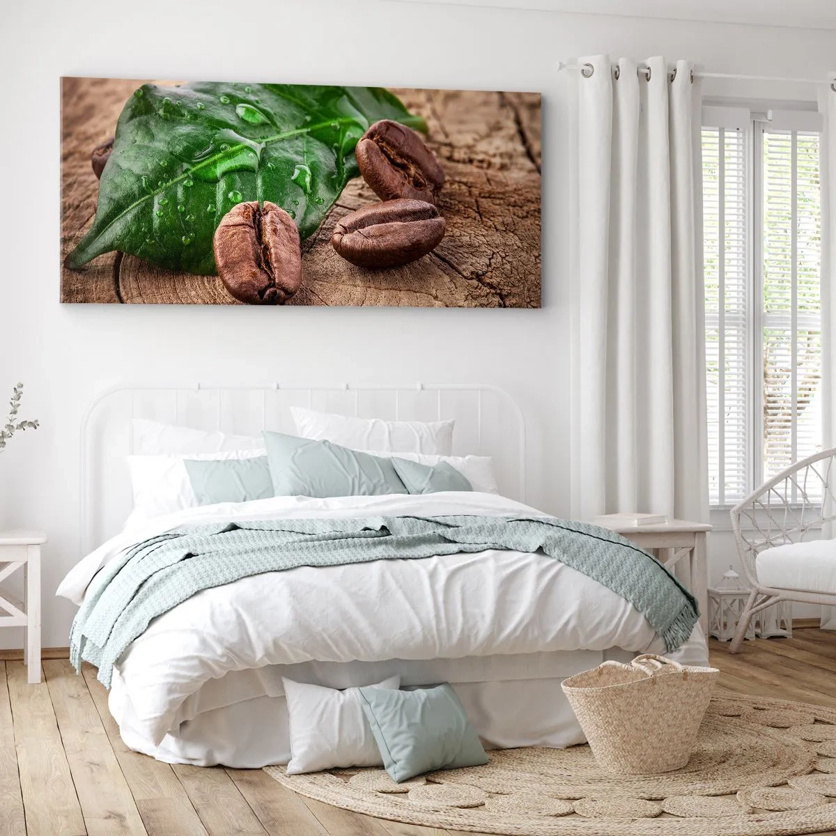 Vászonkép - A legigazibb és fekete - 100x40 cm