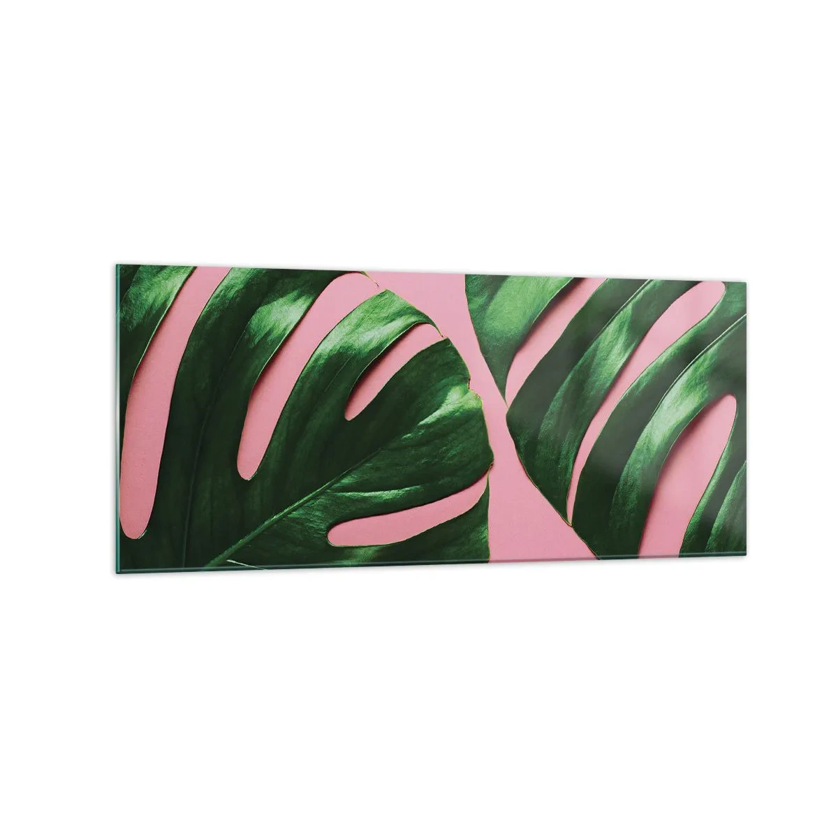 Üveg kép - Zöld rendez-vous - 120x50 cm
