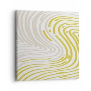 Vászonkép - Kompozíció szelíd kanyarral - 40x40 cm