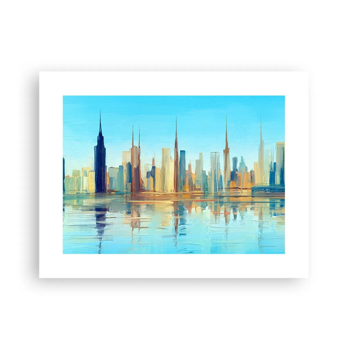 Poszter - Napfényes metropolisz - 40x30 cm