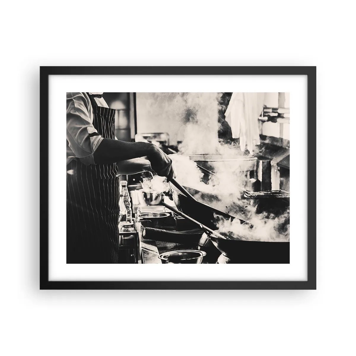 Poszter fehér keretben - Az ízek alkímiája - 50x40 cm