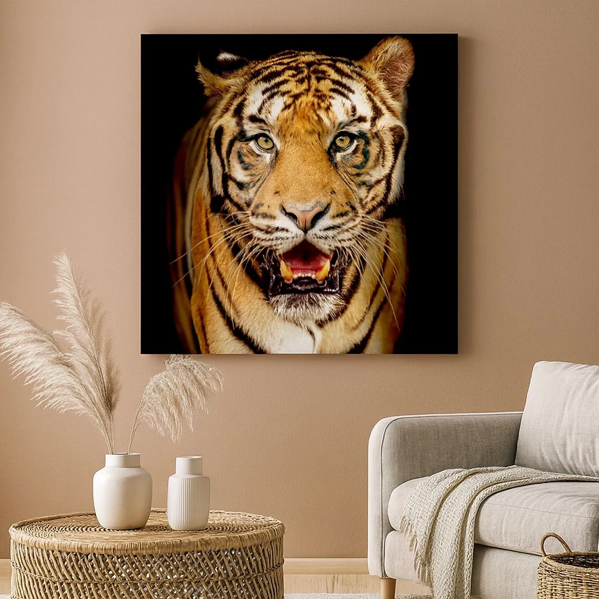 Vászonkép - Szívében vad - 30x30 cm