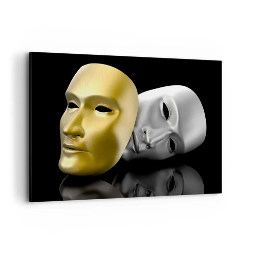 Vászonkép - Az élet színház - 100x70 cm