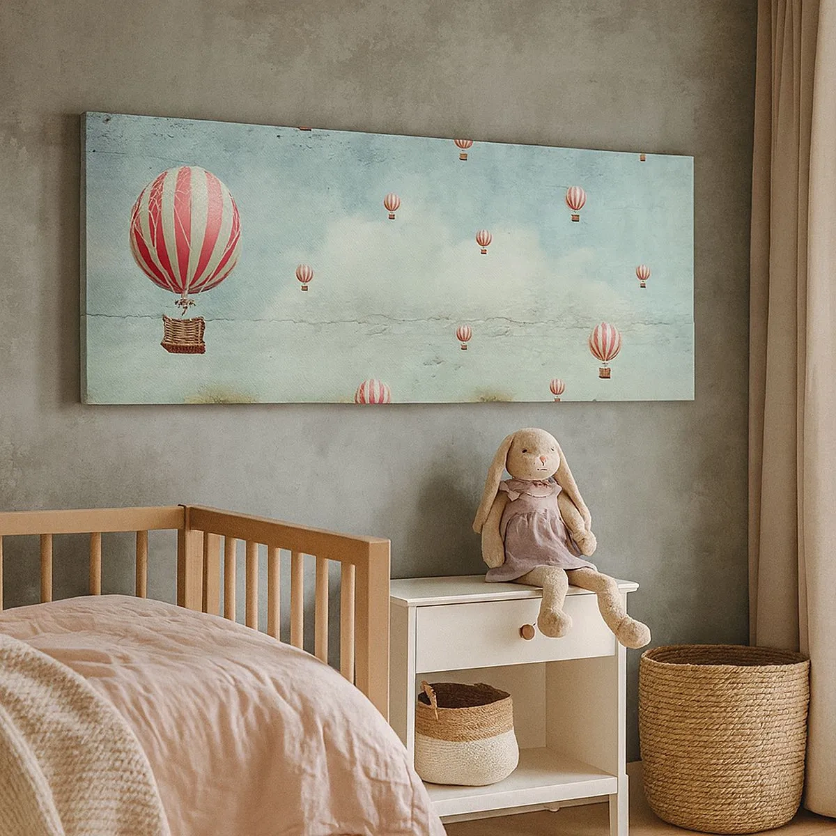 Vászonkép - Szabad az élet nyüzsgésétől - 100x40 cm