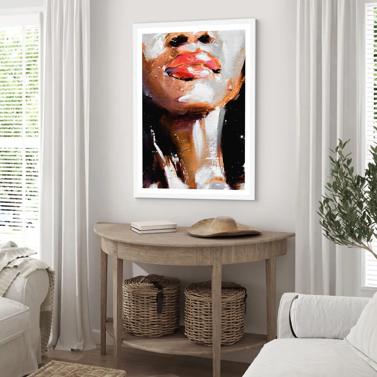 Poszter fekete keretben - Büszkeség előítélet nélkül - 70x100 cm