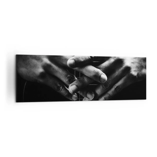 Vászonkép - Művész imája - 160x50 cm