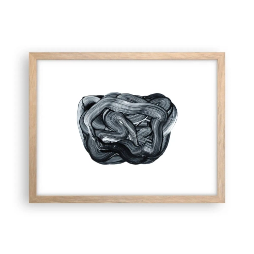 Poszter világos tölgy keretben - Ez nem olyan egyszerű - 40x30 cm