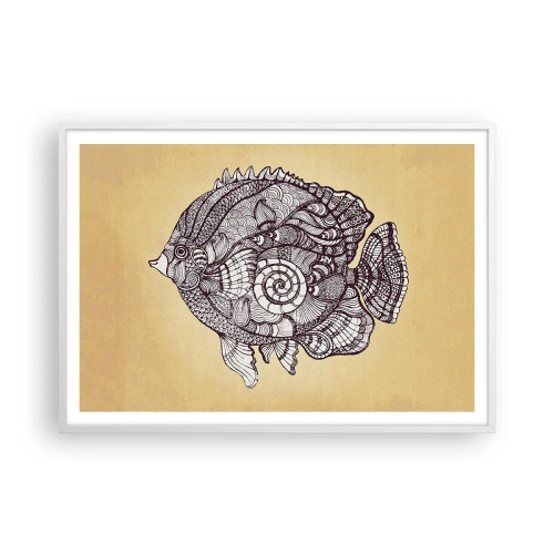 Poszter fekete keretben - A díszek óceánjából - 100x70 cm