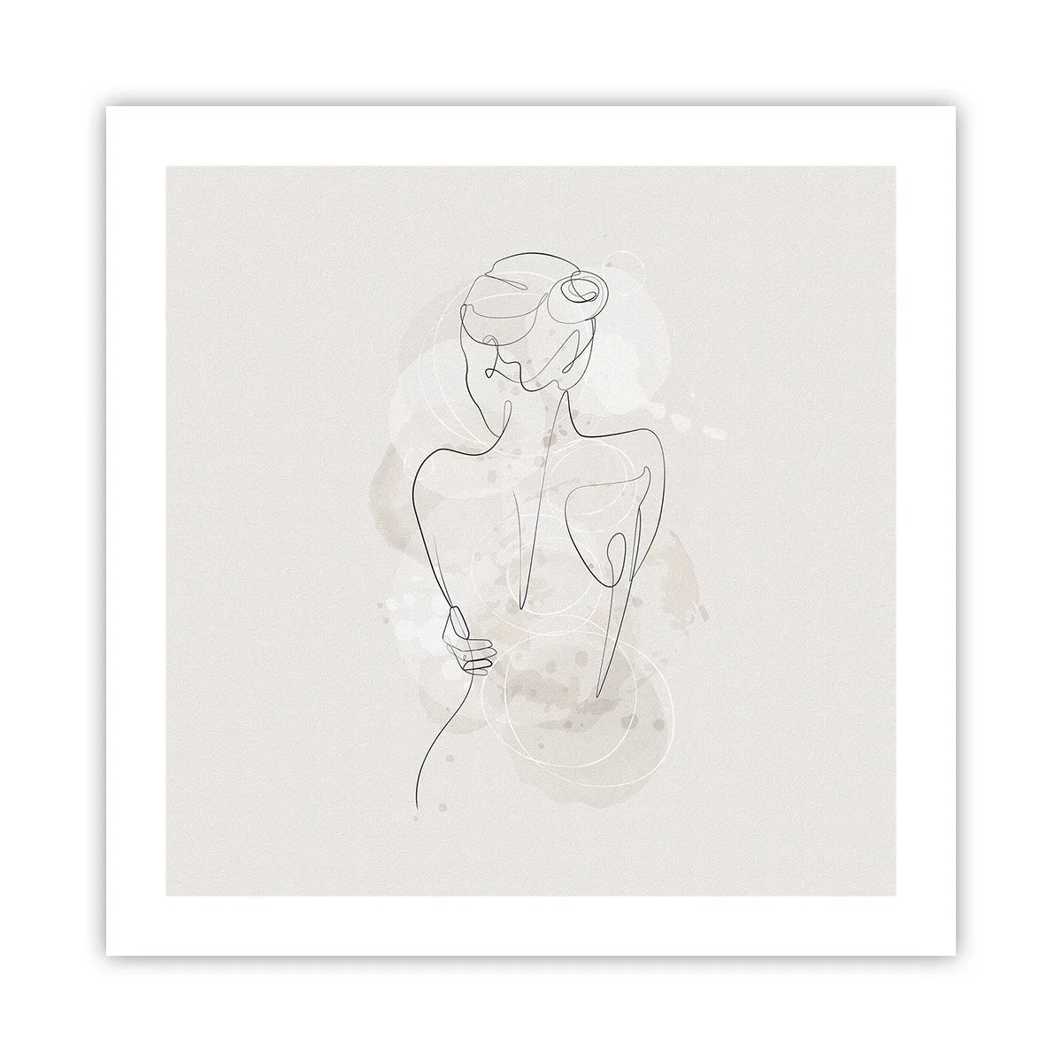 Poszter - Mint egy érzékeny hangszer - 50x50 cm