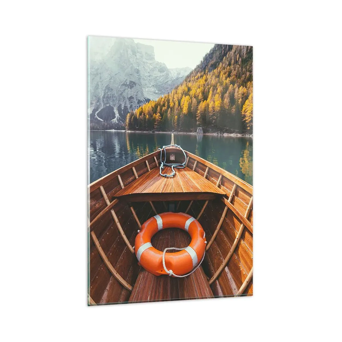 Üveg kép - Hegyi kirándulás - 80x120 cm