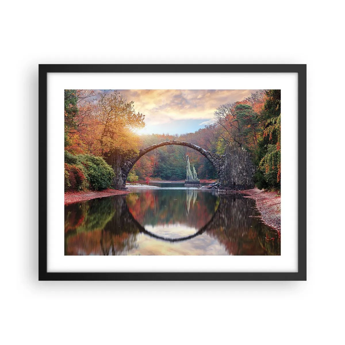 Poszter fehér keretben - A tükör másik oldalán - 50x40 cm