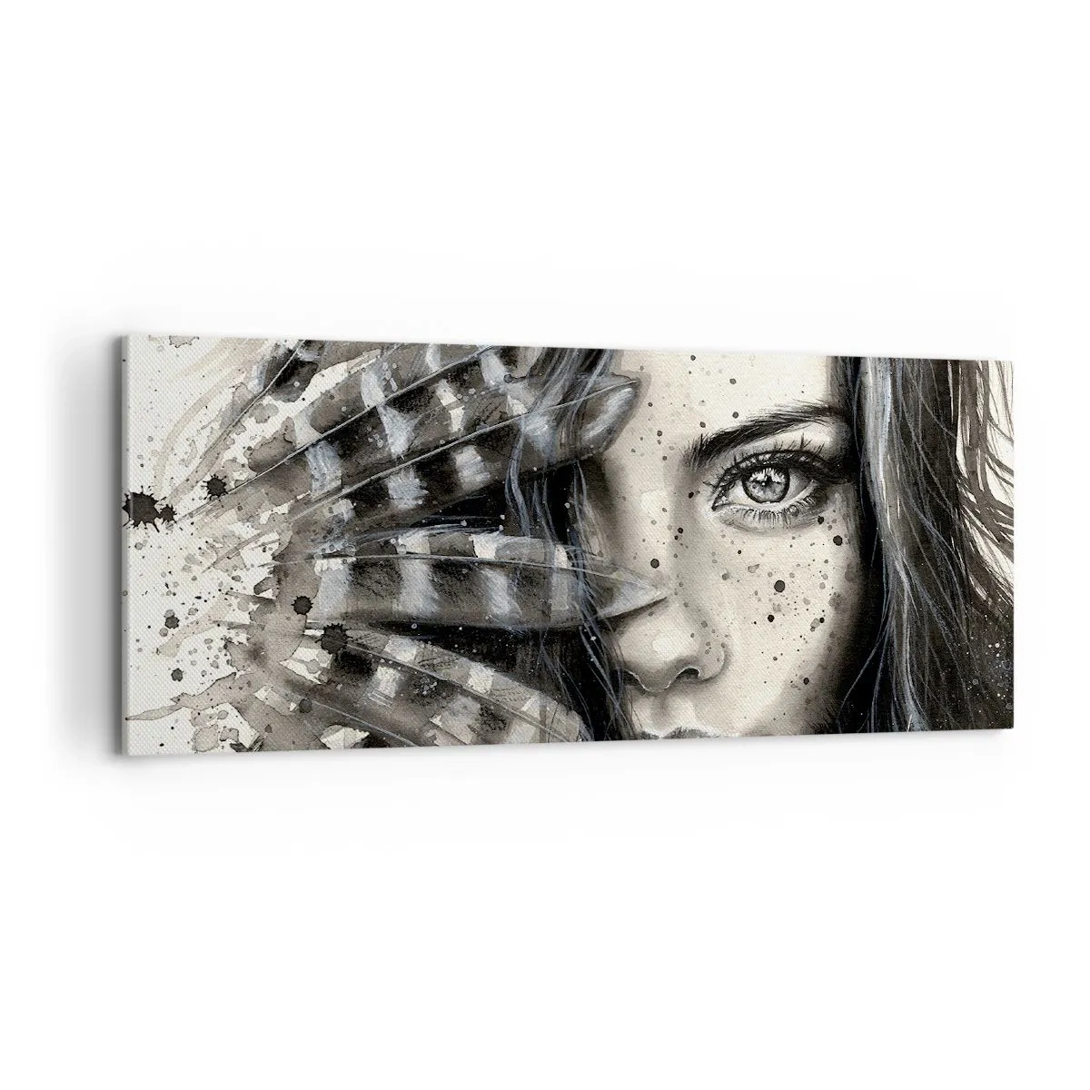 Vászonkép - Vad gyönyör - 100x40 cm