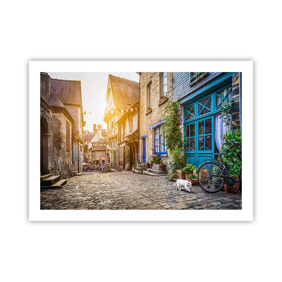 Poszter - A város fehér szelleme - 70x50 cm