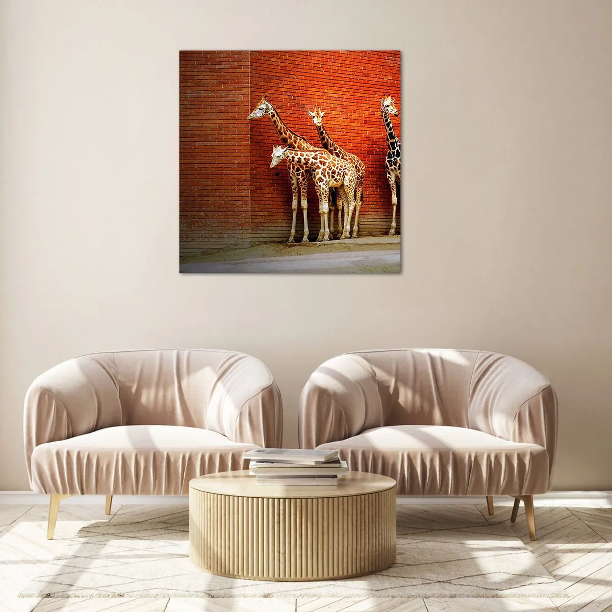 Üveg kép - Láttok akácot? - 60x60 cm