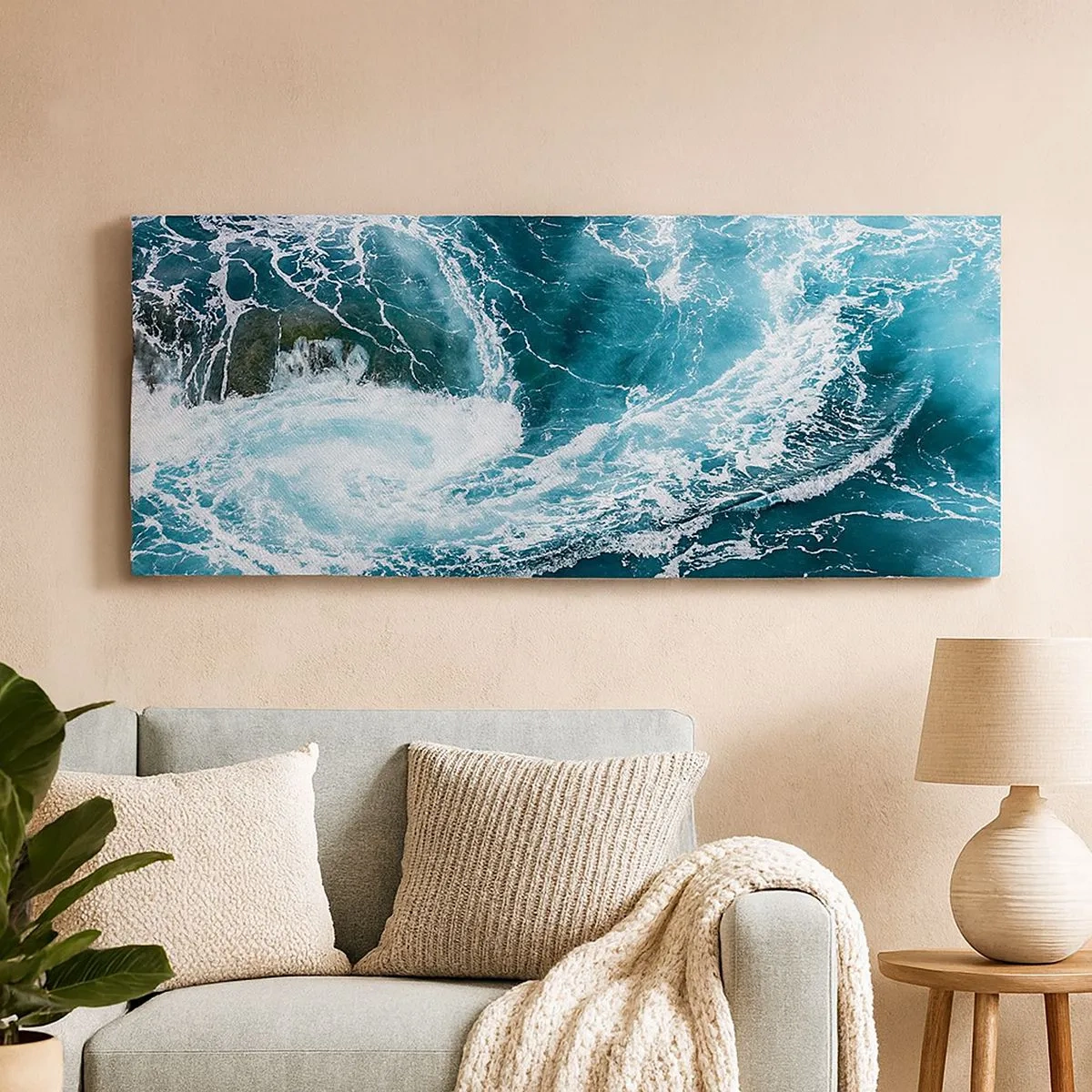 Vászonkép - A kapu a Föld közepébe - 100x40 cm